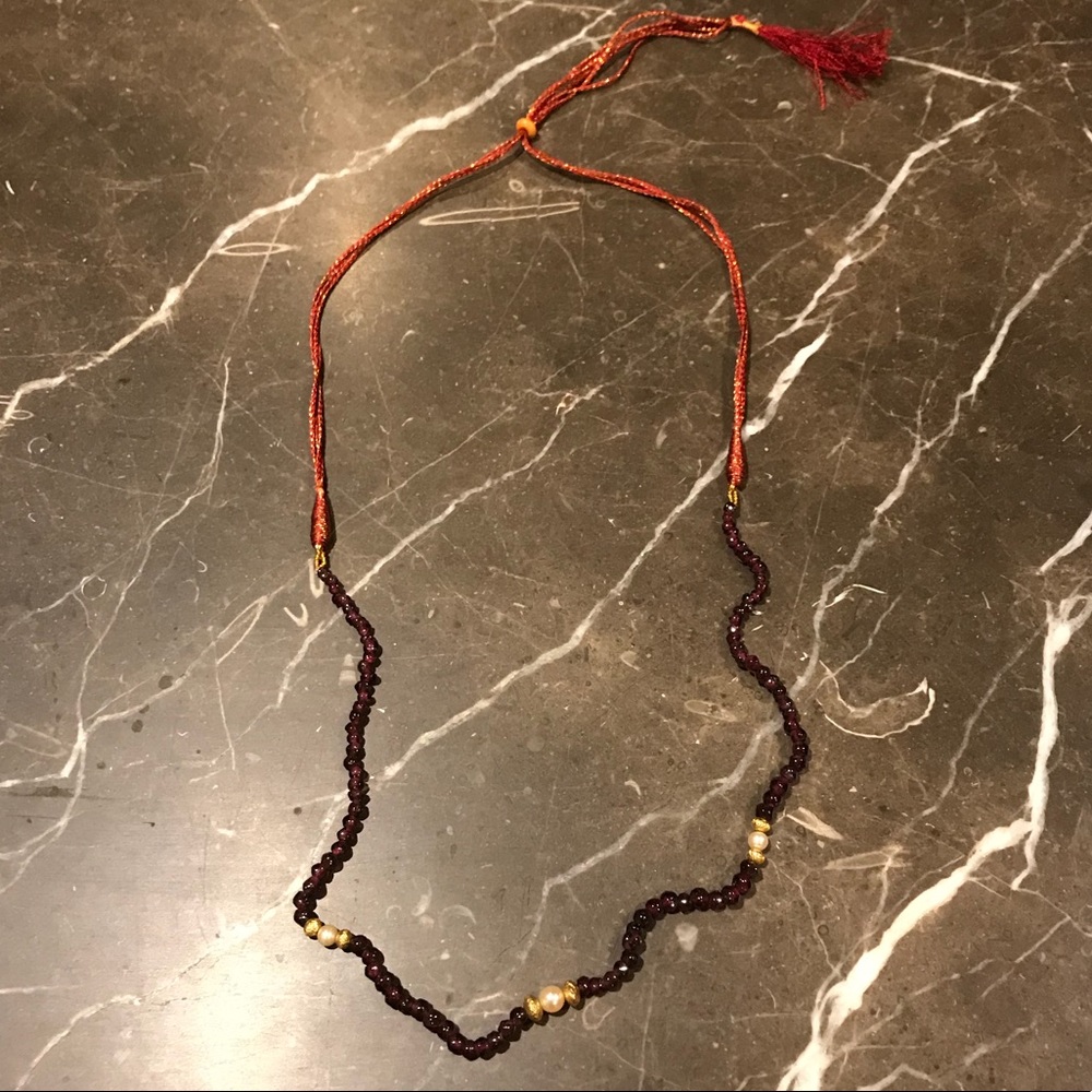 3 for $16 Red stone necklace